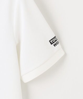 PW CIRCULUS 【MEN】【吸汗速乾】ベーシックカノコ ポロシャツ ホワイト系