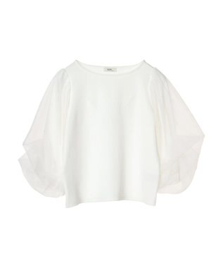 earth music&ecology キラキラストーンプルオーバー Ivory