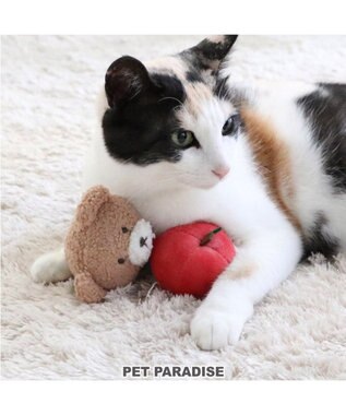 PET PARADISE 猫 おもちゃ ネズミ くま ぶるぶるトイ くま
