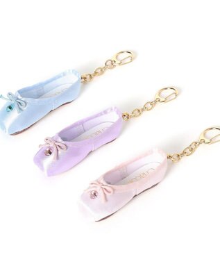 Chacott ミニポワントキーホルダー ベビーブルー