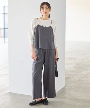 ANY L 【2SET】ビスチェ×パンツセット [WEB限定]スレート