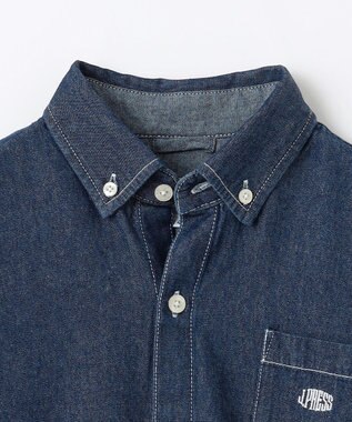 J.PRESS KIDS 【140-170cm】5.5オンス ダンガリーシャツ ネイビー系