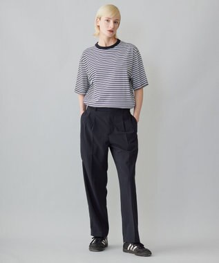 UNFILO MENS TENNEN TOUCH タックパンツ [24年春夏商品] ネイビー