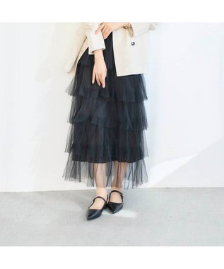 MODE ET JACOMO <noyau>ポインテッドトゥバックベルトパンプス ブラック