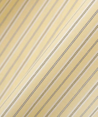 AMERICAN HOLIC スタンドフリルストライプスキッパーブラウス Yellow