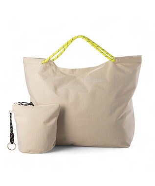 UNBILLION カシュカシュ cachecache / ウォッシャーナイロンパッカブルトート アイボリー