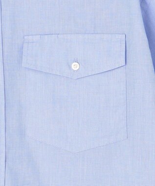 J.PRESS YORK STREET 【UNISEX】ボタンダウンシャツ サックスブルー系