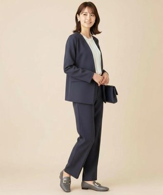 Pointer 【石岡真実さん着用】日本製 国産牛革ローファー グレー