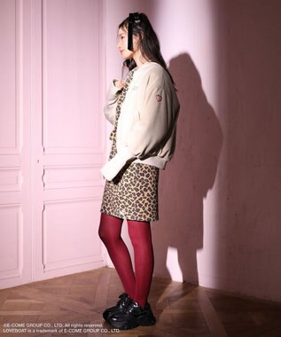 Green Parks ■ＬＯＶＥ　ＢＯＡＴ　スエード調中綿ブルゾン Ivory