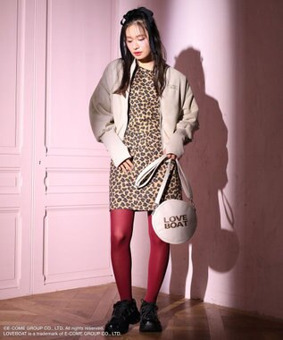 Green Parks ■ＬＯＶＥ　ＢＯＡＴ　スエード調中綿ブルゾン Ivory