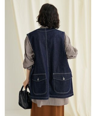 CRAFT STANDARD BOUTIQUE デニムワークベスト Dark Indigo