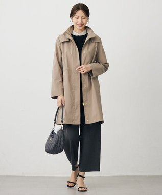 J.PRESS LADIES 【2way】ボンディングキルト ショルダー バッグ スレート系