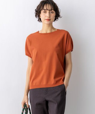 23区 【先行予約】レーヨンポリエステルストレッチ プルオーバー ニット