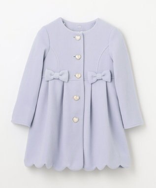 ANY KIDS ウールライクコート サックスブルー