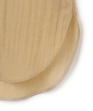 23区 S 【先行予約】リネンミックスシアースラブ オーバーシャツ ベージュ系