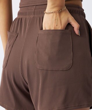 OP／FILA 【ocean pacific】ラッシュガード付き水着4点セット タンキニデザイン ブラウン