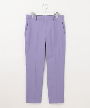 自由区 【ご好評につき新色追加・接触冷感・UVカット・吸水速乾・洗える・XXSサイズあり】シェルタリングドライオックス テーパードパンツ ライラック系