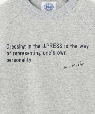 J.PRESS KIDS 【110-130cm】ラグランＴシャツ グレー系