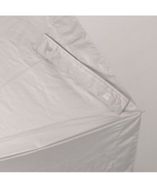 UNBILLION カシュネ cachenez / PUリムボーダートップレス2段折りたたみ傘 GY