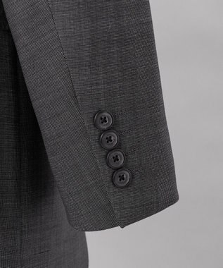 GOTAIRIKU 通年素材【横伸度15％のストレッチ】タスマニア100% SUPER120'sスーパーストレッチ トロピカルスーツ ライトグレー系8