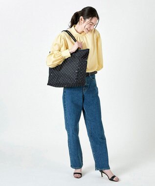 LeSportsac LARGE 2 WAY TOTE/プティドット/セージグリーン プティドット/セージグリーン