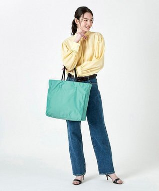 LeSportsac LARGE 2 WAY TOTE/プティドット/セージグリーン プティドット/セージグリーン