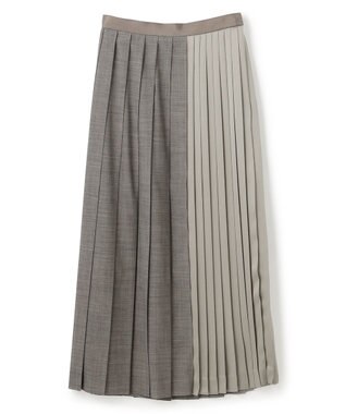 BEIGE， MOYE / プリーツスカート C Gray×C Gray