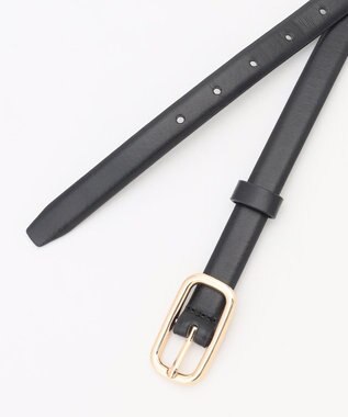 ANY SIS オーバルバックル ベルト ブラック