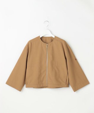  ファンクショナルブロード ノーカラーブルゾン