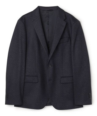 JOSEPH HOMME 新素材【セットアップ対応 / ストレッチ】スロープドビージャージー　ジャケット ネイビー系