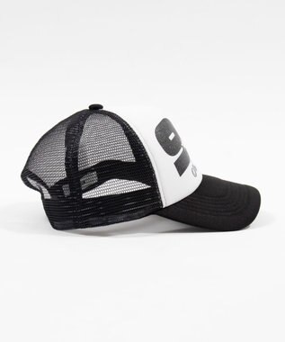 WEGO ナンバリングロゴメッシュキャップ ブラック