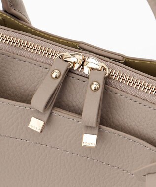 TOCCA NOBLESSE LEATHERTOTE レザートートバッグ ブラウン系