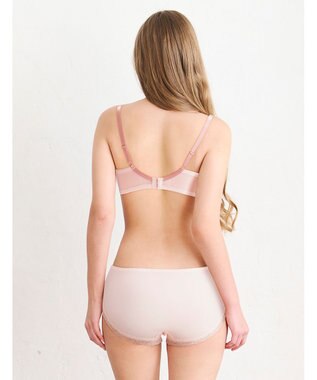 WACOAL ショーツ 【重力ケアブラ】 BXB194とペア はきこみ丈あさめ ナイロンベア天竺素材(バック) レディース PXB194 /ワコール ピンク