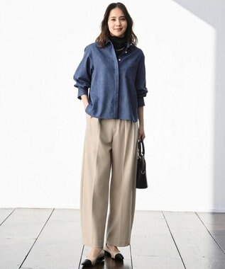 自由区 S 【人気素材に新型登場】ライトフィールカーブ パンツ ベージュ