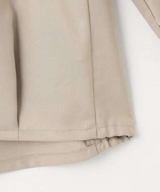 J.PRESS LADIES S 【セットアップ対応・洗える・UVケア・速乾】OXIJEWELストレッチ ブラウス ベージュ系