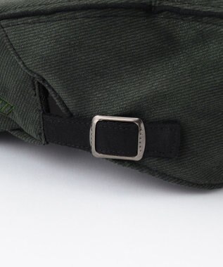 JOSEPH ABBOUD 【サイズ調整可】コマスエード ハンチング カーキ系