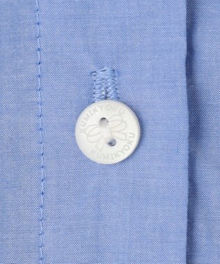 組曲 KIDS 【150-160㎝】シャンブレー ワンピース サックスブルー系