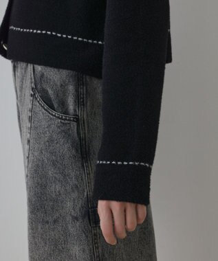 ステッチニットジャケット / GRACE CONTINENTAL | ファッション通販