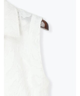 Te chichi カットジャガードジレ オフホワイト