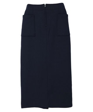 Green Parks ダンボールＩラインスカート Navy