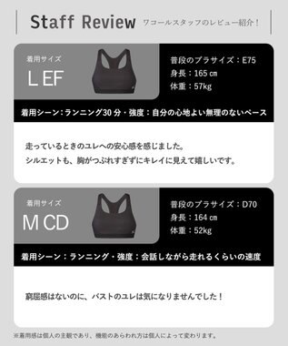 CW-X 【WOMEN】 スポーツブラ ハイ サポートタイプ 【高木美帆選手愛用】 バストをしっかり守る 吸汗速乾 HTY198 /ワコール バイオレット