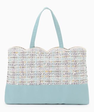 TOCCA 【A4サイズ対応・一部カラー撥水】DEAR EMILY BAG サブバッグ スカイブルー系