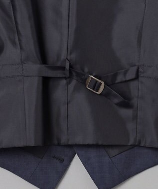 GOTAIRIKU 【DORMEUIL】AMADEUS+抗菌撥水 セットアップべスト ダルブルー系8