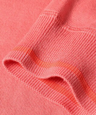 Paul Smith ベーシック クルーネック 半袖カーディガン ピンク