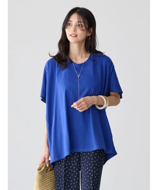 AMERICAN HOLIC 抜け衿カットプルオーバー Blue