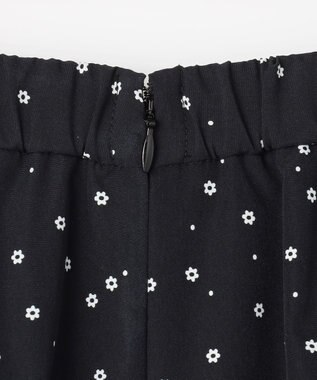 組曲 S フラワースパンコールプリント スカート ブラック系5
