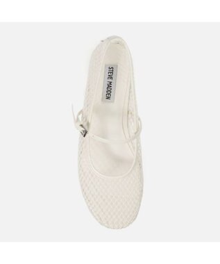 STEVE MADDEN MAGSシアーメッシュメリージェーン ホワイト