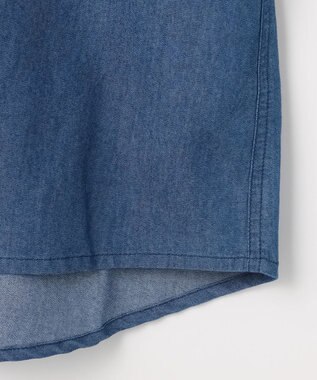 J.PRESS KIDS 【140-170cm】バックブル ダンガリー 半袖シャツ ネイビー