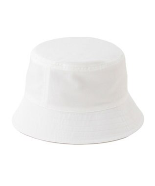 MOONBAT FURLA(フルラ)リバーシブルバケットハット 帽子 無地 UVカット 手洗い可能 ホワイト