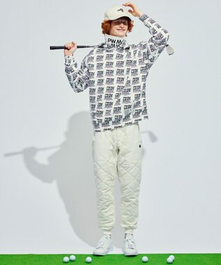 PW CIRCULUS 【NEWデザイン】【MEN】 ＰＷＰＷ  デタッチャブルフーディー ホワイト系5